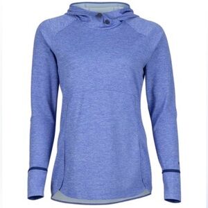 MARMOT SUNRIFT HOODIE LIGHT BLUE TECH WEAR - Women's SZ MEDIUM